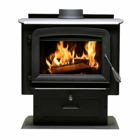 ASHLEY HEARTH PRODUCTS 2,000 Sq Ft EPA Certified Pedestal Wood Stove AW2020E-P